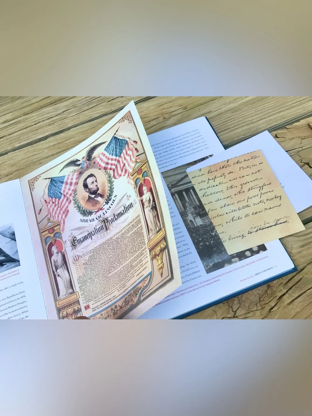 NEW Americas Presidents Museum Book Removable Documents Letters Memorabilia More